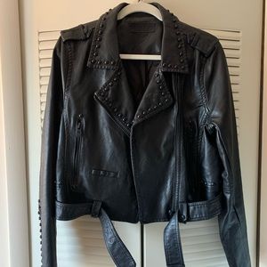 Blank NYC Studded Leather Jacket